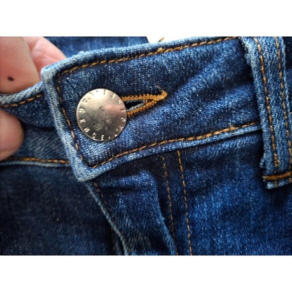 L'AGENCE High 10 Skinny Classic Stripe Cotton Stretch Blue Jean/Pre-owned, Sz. 2 - Picture 3 of 8